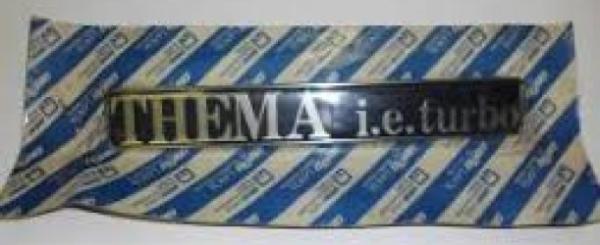 Modellzeichen " i.e.turbo", Heckemblem (82434198), Fiat Lancia/Original